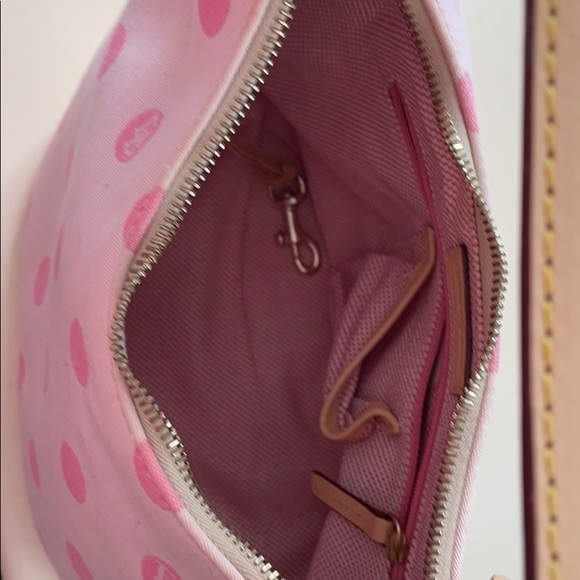 Dooney & Burke Pink Bucket Bag - Picture 3 of 4